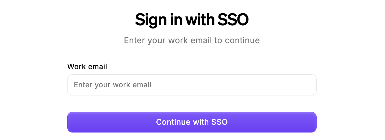 SSO Configuration